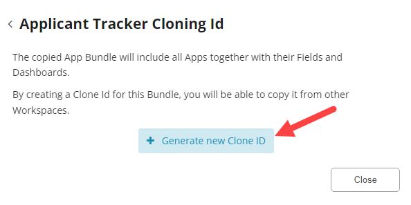 Generate Cloning ID