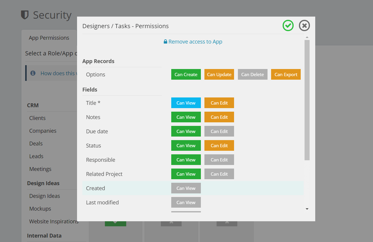 permissions